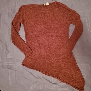 H&M Divided Knit Sweater Burgandy (X-Small)